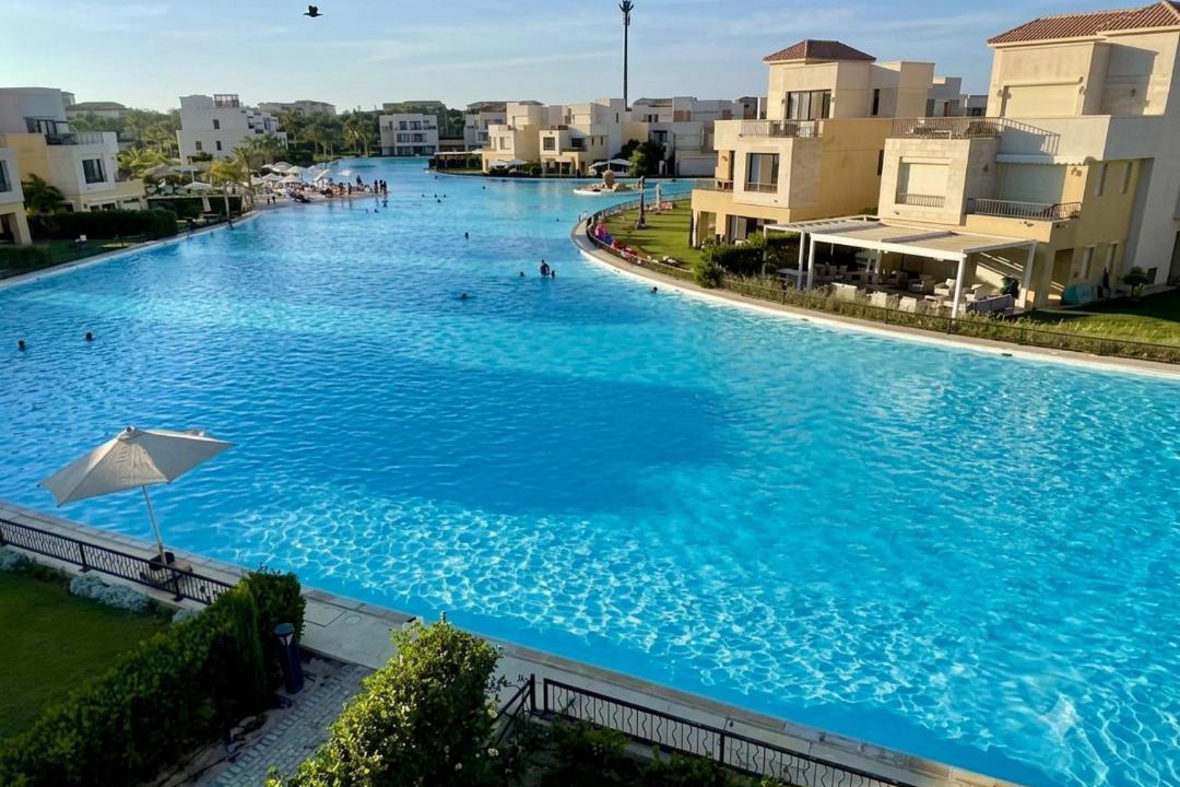 Sidi Abd El-Rahman Apartment | 5BR Villa Blanca Lagoon Direct Access Marassi north coast