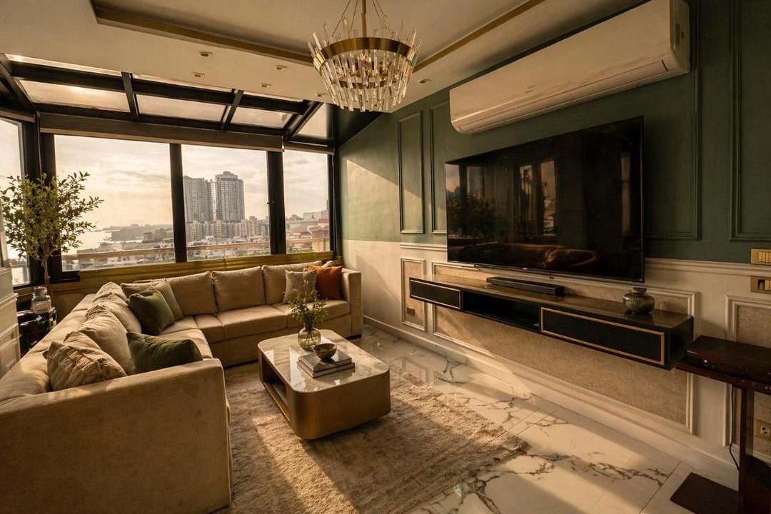 Sidi Jabir Apartment | Sea View Stay Jacuzzi Gym Sauna Alexandria