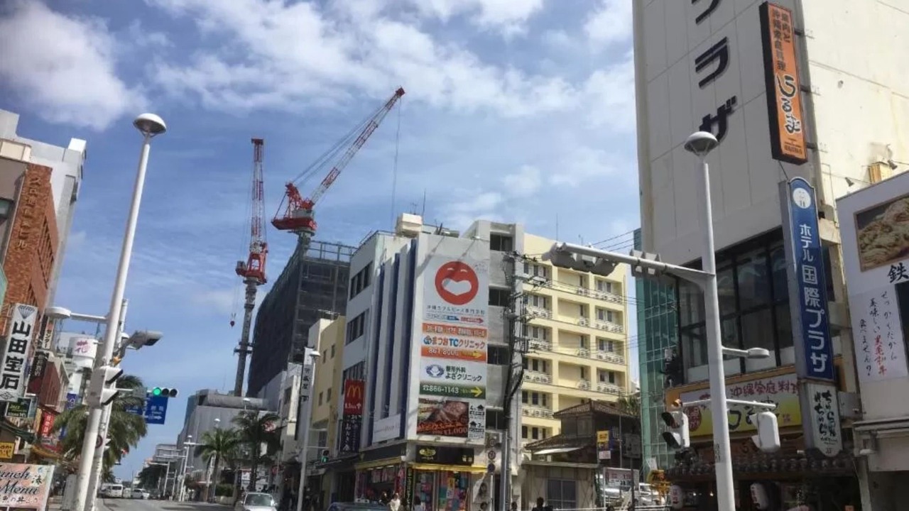 Photo of Buildings in Naha City Centre