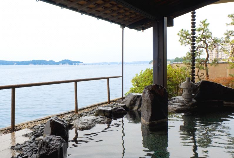 Photo of Patio Balcony in Wakura Onsen