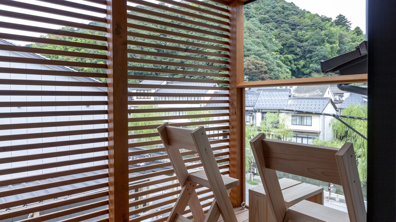 Photo of Patio Balcony in Kinosaki Onsen