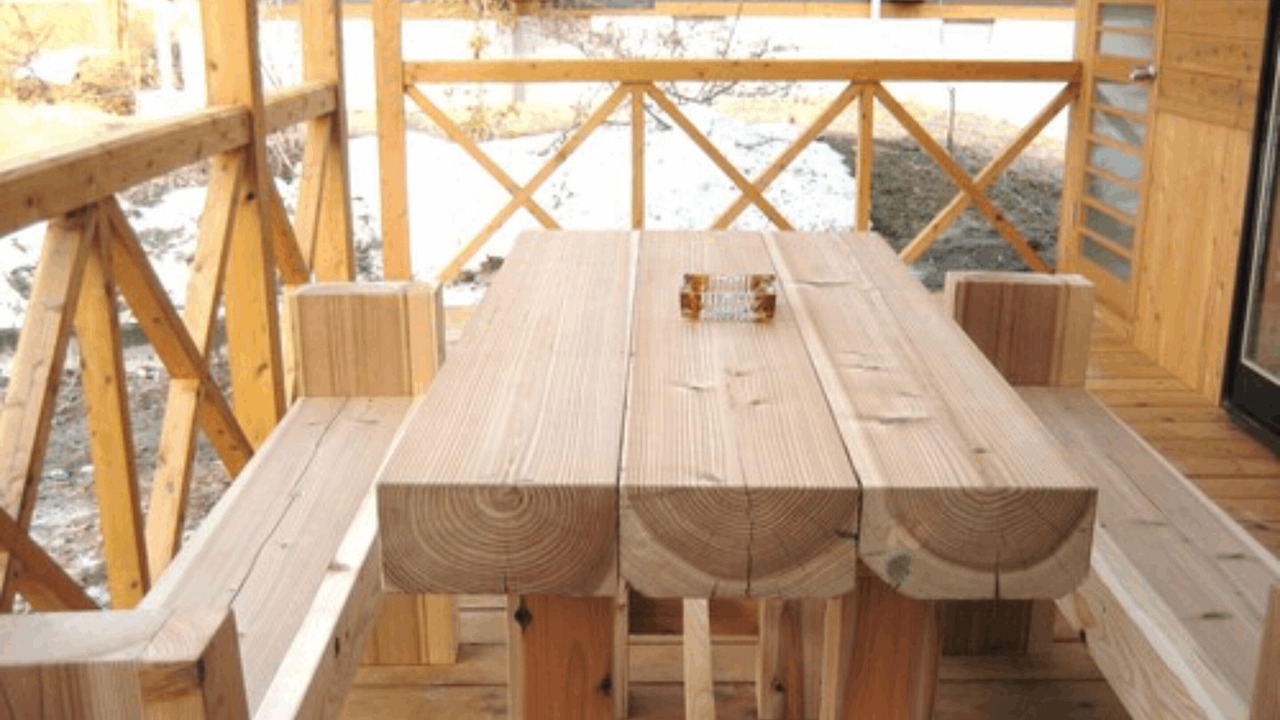 Photo of Patio Balcony in Kurokawa Onsen