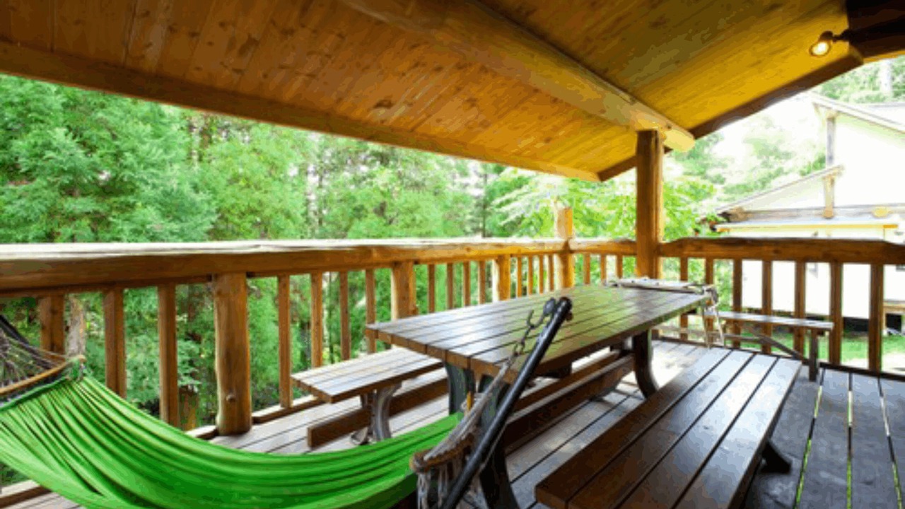Photo of Patio Balcony in Kurokawa Onsen