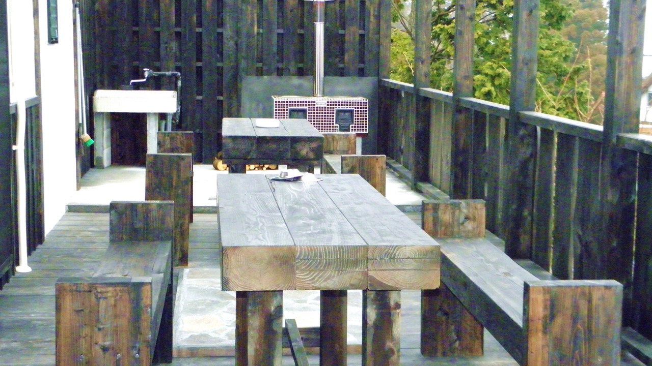 Photo of Patio Balcony in Kurokawa Onsen