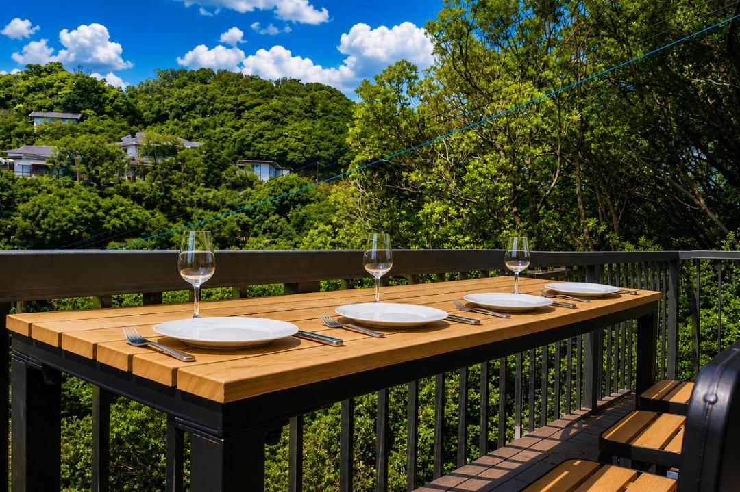 Photo of Patio Balcony in Tsubaki Onsen