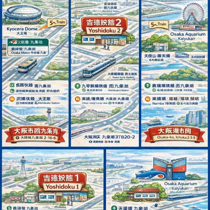 Photo of Buildings in Kujo