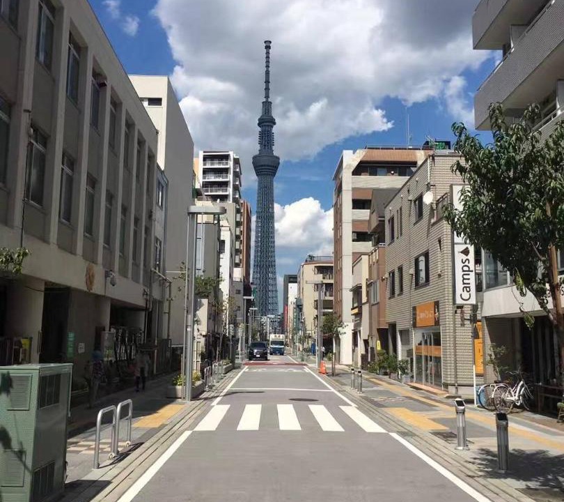 Photo of Buildings in Ryogoku