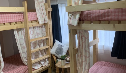 Economy Quadruple Room, Women only, Non Smoking (Dormitory)