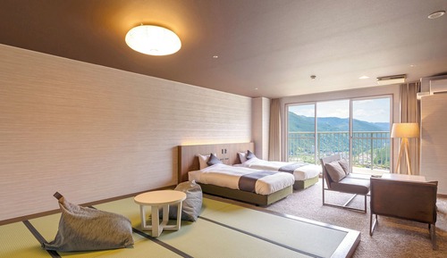 Superior Japanese-Western-Style-Room with 8 Tatami mats(Top Floor) - Shared Bathroom - Non-Smoking
