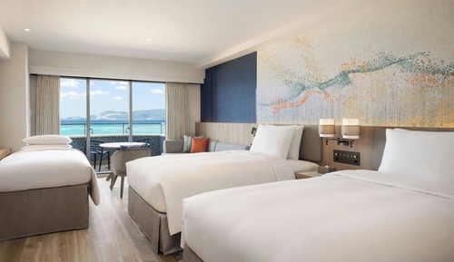 Deluxe Room, 2 Twin Beds, Ocean View