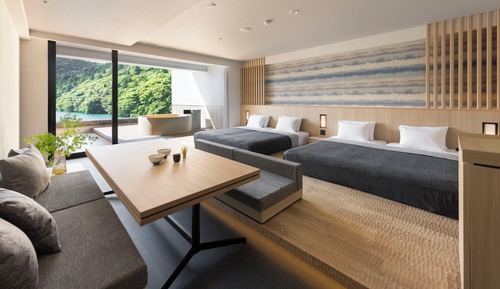 SUISYOKU, Room with Semi Open-Air Bath, Non Smoking