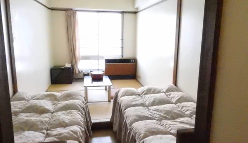 Western Japanese Room or Japanese Style Room (Bed)(w/ Toilet, w/o TV)