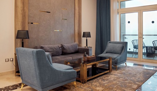 Family Suite, 2 Bedrooms, Sea View For Egyptians and Residents only