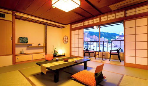 Japanese Style Room with Toilet and Bathroom