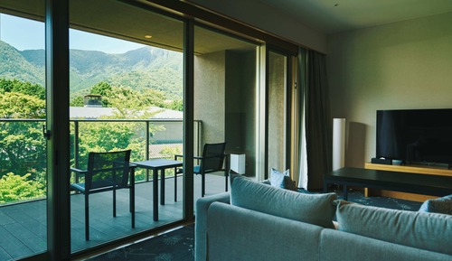 Western-style room with indoor hot spring bath and garden view (2 persons max.), Non Smoking
