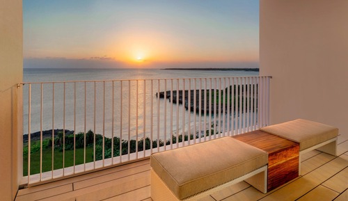 Room with 2 Double Beds, Ocean View, Upper Floor