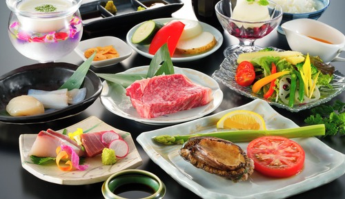 Annex, Japanese Western Style Deluxe Room Open-Air Bath Non Smoking -Teppan Kuju at 5:30PM