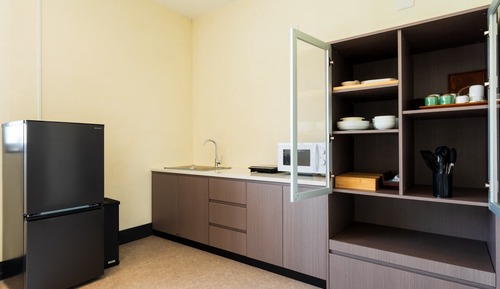 MB Japanese-Western style room [-ichou-] Kitchen & kids room & indoor bath - Teppan Kuju at 5:30PM