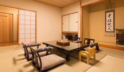 Suite, Open Air Bath and Swimming pool(summer only),Tsutsuji - Teppan Kuju at 5:30PM