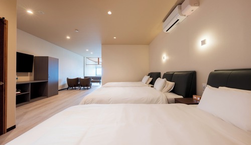 [Sora, Moon Wing 505/506], JP W style Room, with Open Air-bath, Non Smoking (Teppan Dinner 7:30PM)