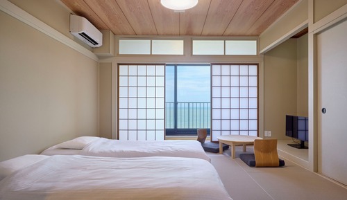Standard Japanese-style Room, Shower Only  (8 tatami mats), Non Smoking