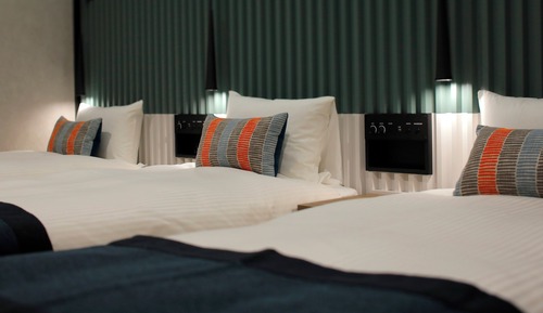 20 Sqm, Park View Deluxe Triple Room, Non-smoking (Bed Type: Single bed is arranged)