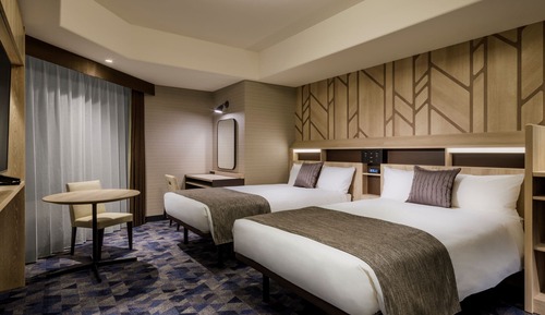 [South Building 2-12F] Corner Twin Room, Non Smoking