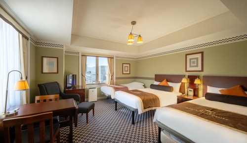 Deluxe Triple Room, Non Smoking (16th-21st floors,2 single+1 extra bed)