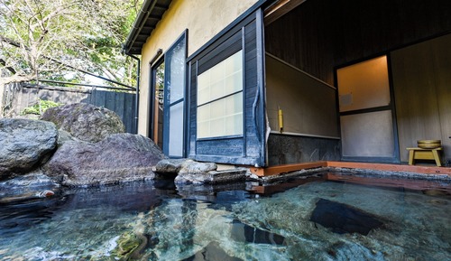 Japanese-Western Room with Open-Air Bath Non Smoking