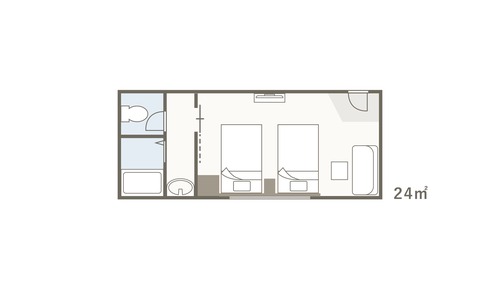 Run of the House Twin(Room Type may differ from the picture)
