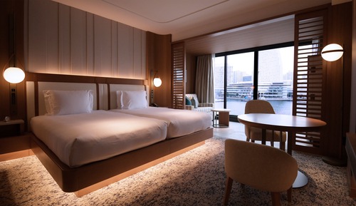 Classic Room, 2 Twin Beds (Minatomirai View)