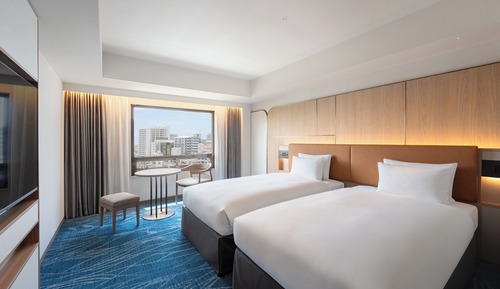 [Renovated in 2025] Club Deluxe Twin Room (1-3 Guests), Non Smoking