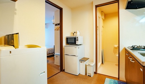Economy Quadruple Room, Multiple Beds, Non Smoking, Kitchen
