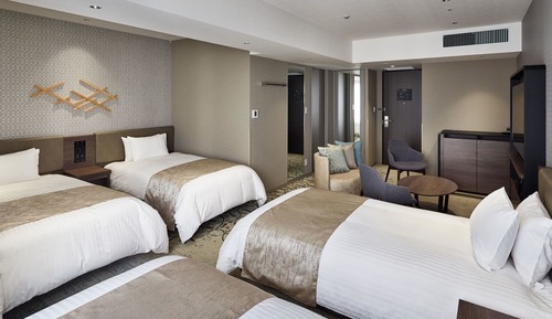 Family Room with 4 Single Beds