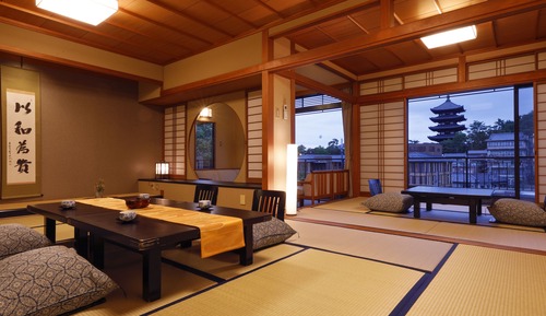 Japanese-style Room with 12 Tatami-mats - Temple View, Non Smoking