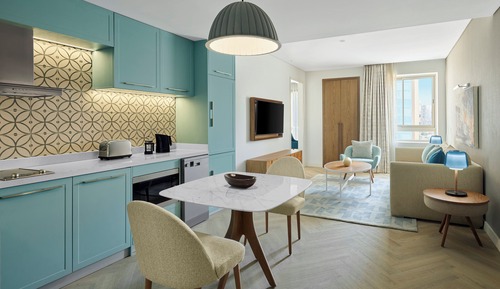 Suite, 1 Bedroom, Kitchen