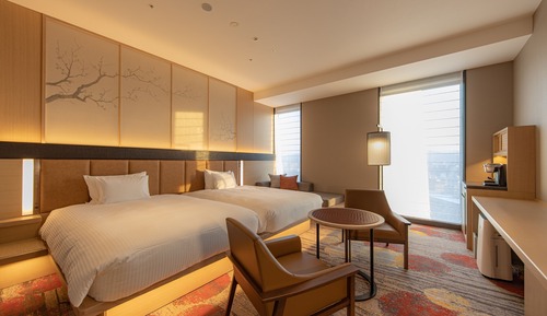[Top Floor] HAKATA Premium Twin Room, Non Smoking(Max 2 Adults)