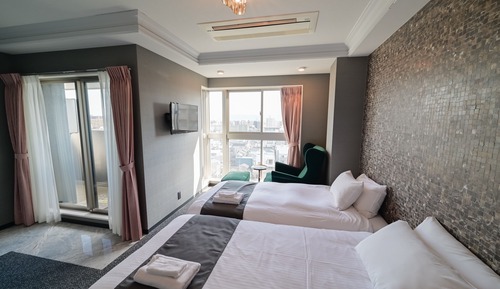 Executive Suite, 2 Twin Beds, Non Smoking, Bathtub