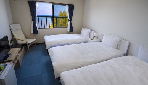 Comfort Triple Room, 3 Twin Beds, Non Smoking, Sea View