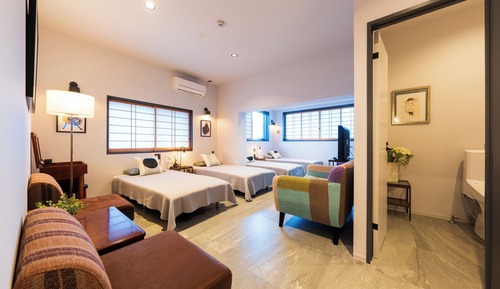 Quadruple Room, Non Smoking, Mountain View