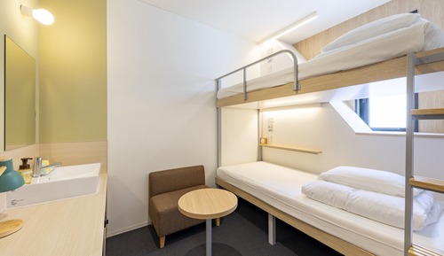Private Bunk Bed Room for Two