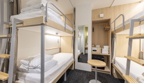 Private Bunk Bed Room for Four