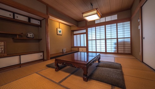 Deluxe Japanese Style Suite with Jetted Bathtub and Kitchen, 2 Bedrooms