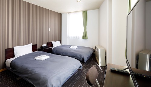Basic Twin Room, Non Smoking (with bathroom)