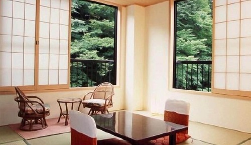 Tsubaki - Japanese Style Room with partial open-air bath
