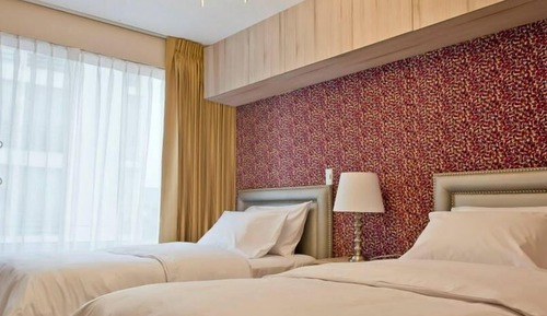 Twin Room, Balcony, City View