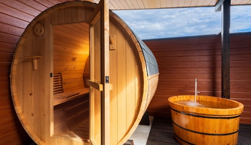 [Standard Villa / Western-style Room / 3 Beds] with Hot Spring and Mild Sauna , Non Smoking