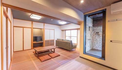 Japanese-Western Classic Suite Room with Semi Open-Air-Bath, Non Smoking