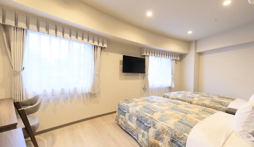 [2 people use] Twin Room, Non Smoking