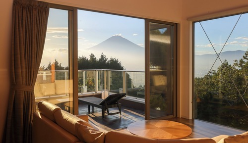 Premium Villa, 2 Bedrooms, Mountain View with semi-open air bath, Non Smoking [Kaze]